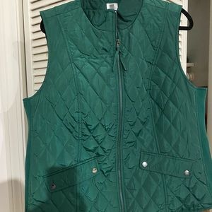 Women’s Dressbarn Green Vest